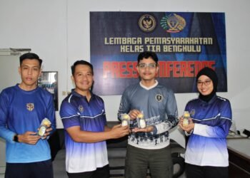 Lapas Bengkulu, Lapas Kelas IIA Bengkulu, Pemasyarakatan, Ditjenpas, Kanwil Ditjenpas Bengkulu, Julianto Budhi Prasetyono, Andika Saputra