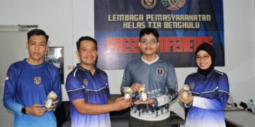 Lapas Bengkulu, Lapas Kelas IIA Bengkulu, Pemasyarakatan, Ditjenpas, Kanwil Ditjenpas Bengkulu, Julianto Budhi Prasetyono, Andika Saputra