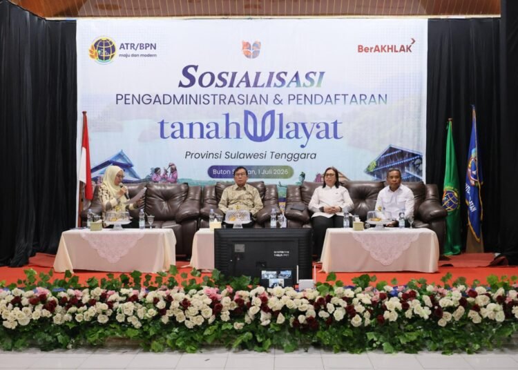 Sosialisasi Pengadministrasian dan Pendaftaran Tanah Ulayat, Bekali Masyarakat Hukum Adat Buton Selatan Soal Tahapan Sertipikasi 5 WhatsApp Image 2026 07 06 at 12.23.56