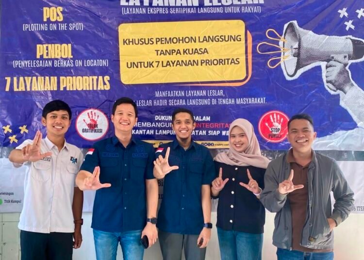 Layanan Ekspres Sertipikat Langsung untuk Rakyat (LESLAR) di Balai Desa Way Galih 5 WhatsApp Image 2026 07 10 at 11.15.57 1