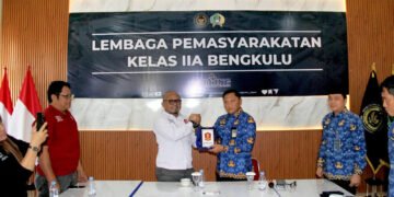 Lapas Bengkulu, Lapas Kelas IIA Bengkulu, Julianto Budhi Prasetyono, AMJ Bengkulu, Asosiasi Media dan Jurnalis, Wibowo Susilo, Audiensi Lapas Bengkulu