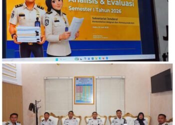 Evaluasi Kinerja, Lapas Mojokerto Ikuti Rapat Analisis dan Evaluasi Capaian Kinerja Secara Virtual 6 WhatsApp Image 2026 07 22 at 14.02.25