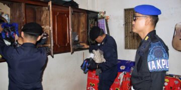 Lapas Bengkulu, Lapas Kelas IIA Bengkulu, Razia Lapas, Razia Insidentil, Hilmawan Indra Waskito, Supian Natalis, Taruna Poltekimipas, Pengamanan Lapas
