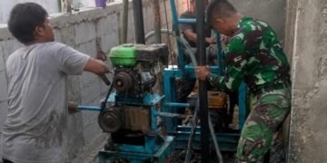Pembangunan Sumur Bor TMMD ke-129 Kodim 0601/Pandeglang Dimulai, Warga Desa Pasirgadung Segera Nikmati Air Bersih