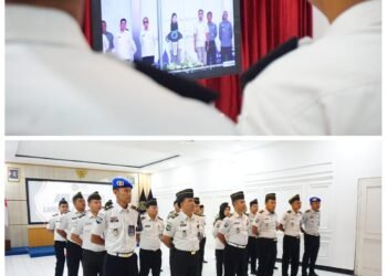 Lapas Mojokerto Ikuti Apel Bersama di Lingkungan Kementerian Koordinator Bidang Hukum, HAM, Imigrasi, dan Pemasyarakatan 1 WhatsApp Image 2026 07 27 at 16.35.19