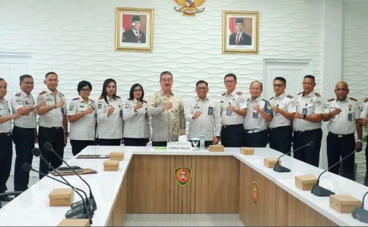 Dampingi Kakanwil, Kalapas Bandanaira Ikuti Audiensi Bersama Gubernur Maluku 5 IMG 20260806 WA0015