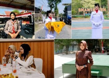 Kisah Inspiratif Namira Shafa Nurhidayah: Membangun Karakter Lewat Gerakan Pramuka 4 Namira Shafa Nurhidayah, pelajar berprestasi asal Sumberrejo, Bojonegoro, saat bertugas dalam salah satu kegiatan kepramukaan.