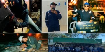 Potret aktivitas pengelasan presisi tinggi. Riskiaji, pemuda asal Tarakan, sukses meraih juara nasional dan memegang berbagai sertifikasi las berstandar global