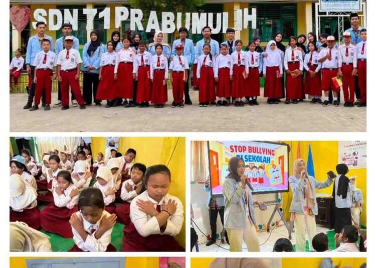 Kelompok 06 Kuliah Kerja Nyata (KKN) Uin Raden fatah palembang, sukses melaksanakan kegiatan sosialisasi bertajuk “Say No to Bullying: Berani Peduli, Berani Melindungi.” 5 IMG 20260815 091409