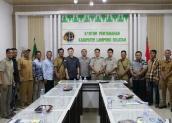 rapat koordinasi kegiatan Pendaftaran Tanah Sistematis Lengkap (PTSL) bersama Satuan Tugas (Satgas) dan para Kepala Desa 5 IMG 7593 1