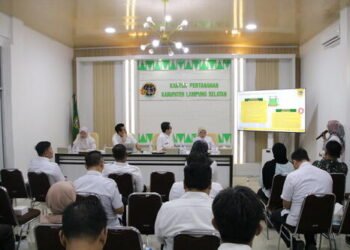 sosialisasi kegiatan inventarisasi dan identifikasi data fisik serta data yuridis oleh Satgas A dan Satgas B Pengadaan Tanah. 4 IMG 7679