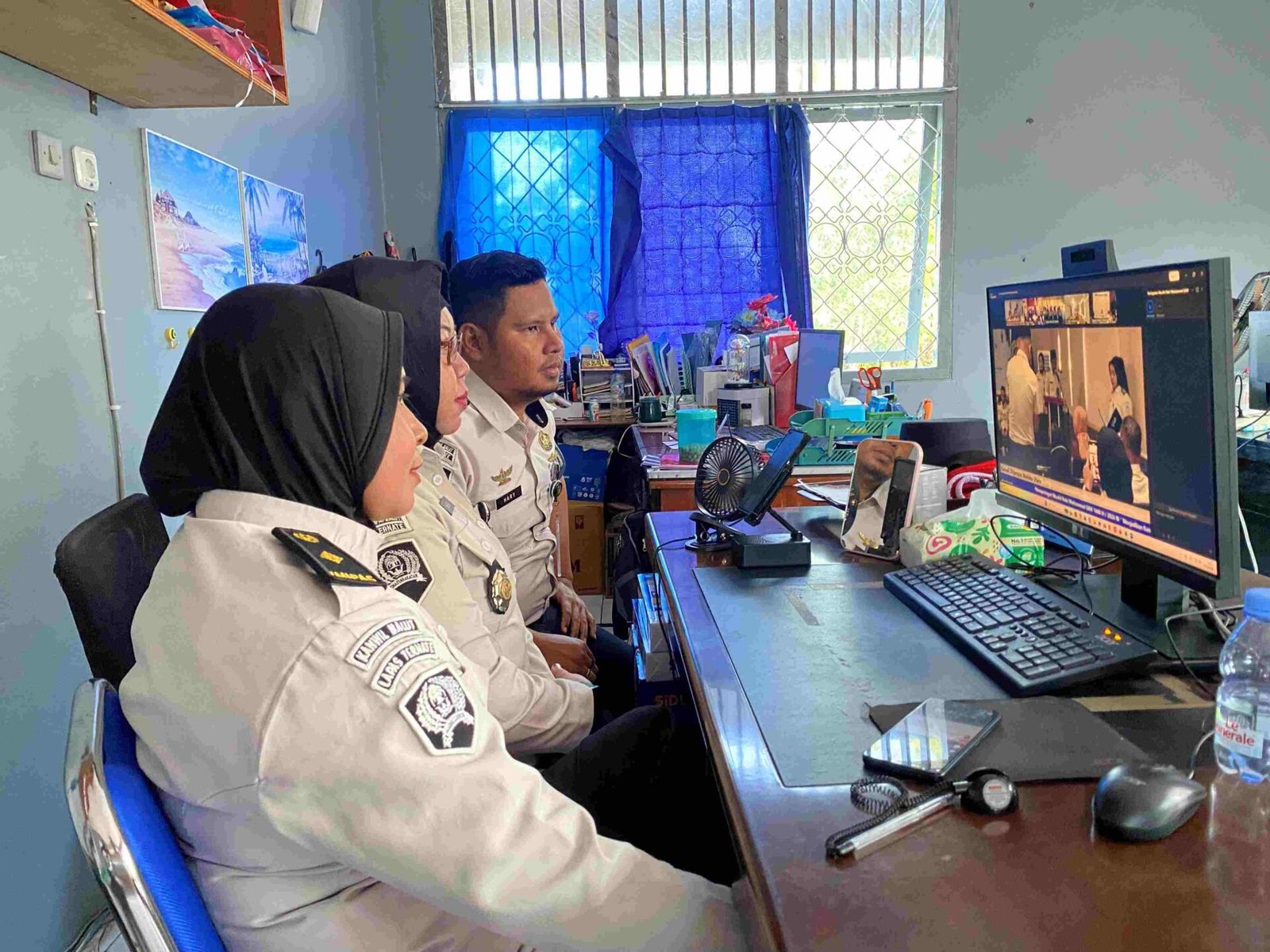 Lapas Ternate Ikuti Peringatan Maulid Nabi Ditjenpas Maluku Utara Secara Virtual 7 IMG 9787