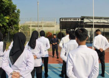 Lapas Bengkulu, Lembaga Pemasyarakatan Kelas IIA Bengkulu, Pekan Disiplin, Disiplin Pegawai, Kedisiplinan, PBB, Peraturan Baris Berbaris