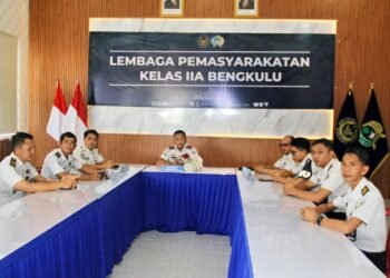 Komitmen Transparansi, Lapas Bengkulu Hadiri Penyerahan Hasil Audit BPK Tahun 2025 4 Lapas Bengkulu, Lapas Kelas IIA Bengkulu, BPK RI, Laporan Hasil Pemeriksaan BPK, LHP BPK 2025, Laporan Keuangan 2025, Akuntabilitas Keuangan