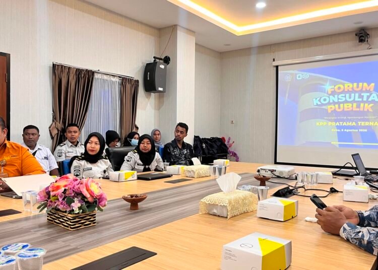 Sinergi Tata Kelola Keuangan, Lapas Ternate Ikuti Forum Konsultasi Publik dan Sosialisasi Perpajakan Instansi Pemerintah di KPP Pratama Ternate 6 WhatsApp Image 2026 08 06 at 14.18.3756