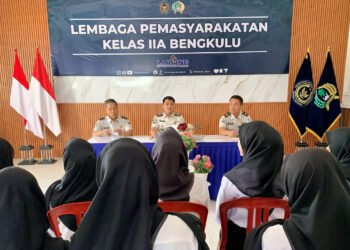 Peserta Magang Angkatan II 2026 Dapat Pembekalan dari Kasubbag TU Lapas Bengkulu 2 Lapas Bengkulu, Lembaga Pemasyarakatan, Peserta Magang, Magang 2026, Magang Angkatan II, Magang Kemnaker, Kemenimipas, Pemasyarakatan