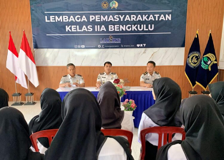 Peserta Magang Angkatan II 2026 Dapat Pembekalan dari Kasubbag TU Lapas Bengkulu 5 Lapas Bengkulu, Lembaga Pemasyarakatan, Peserta Magang, Magang 2026, Magang Angkatan II, Magang Kemnaker, Kemenimipas, Pemasyarakatan