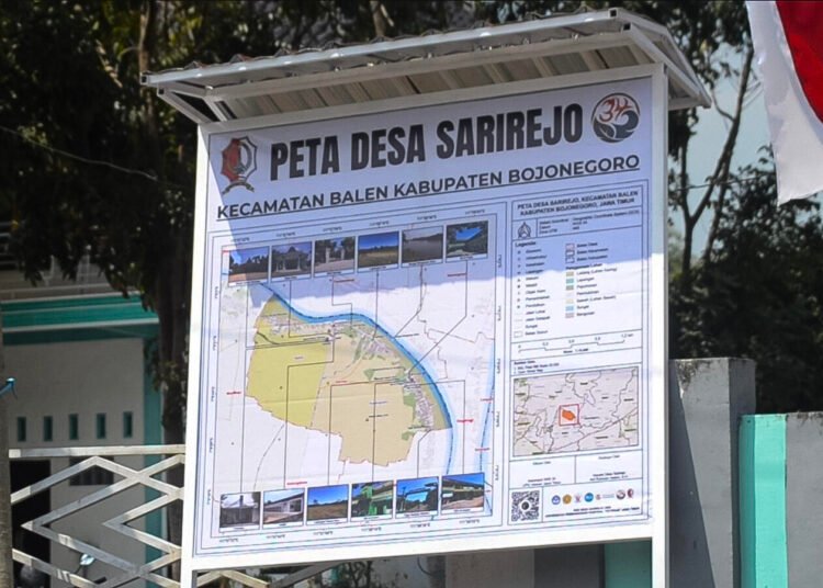 Gambar 2. Smart Village Information Board Berbasis QR Code dan Sistem Informasi Geografis (SIG)