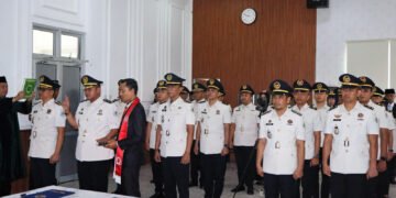 Tonny Nainggolan, Ditjenpas Bengkulu, Lapas Bengkulu, Pelantikan Pejabat, Pejabat Manajerial, Pengambilan Sumpah Jabatan, Pemasyarakatan