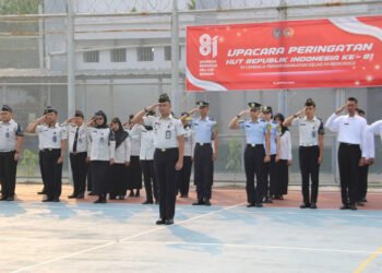 Lapas Bengkulu, Lembaga Pemasyarakatan, Lapas Kelas IIA Bengkulu, Apel Pagi, Pemasyarakatan, Kalapas Bengkulu, Integritas ASN, Kedisiplinan ASN