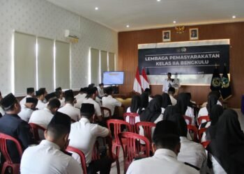 Maulid Nabi, Maulid Nabi Muhammad SAW, Lapas Bengkulu, Lembaga Pemasyarakatan, warga binaan, pembinaan keagamaan, pembinaan kerohanian
