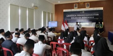 Maulid Nabi, Maulid Nabi Muhammad SAW, Lapas Bengkulu, Lembaga Pemasyarakatan, warga binaan, pembinaan keagamaan, pembinaan kerohanian