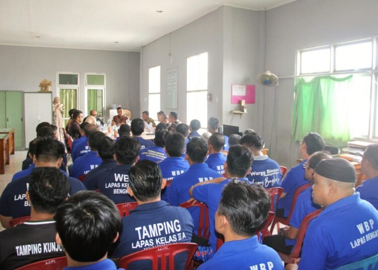 Lapas Bengkulu, Lapas Kelas IIA Bengkulu, Sidang TPP, Tim Pengamat Pemasyarakatan, Pembebasan Bersyarat, PB, warga binaan, hak integrasi