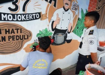 Warga Binaan Lapas Mojokerto Mulai Lukis Mural Majapahit dan Ilustrasi Koki Pembawa Sayuran di Kantin Mandora 10 WhatsAppImage2026 08 06at08.48.47