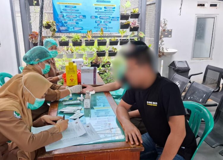Cegah Penyebaran TBC, Rutan Bengkulu Gelar Screening Kesehatan Bersama Puskesmas Pasar Ikan 6 a3652f95 15bf 440d 84f2 aefdd5f21650