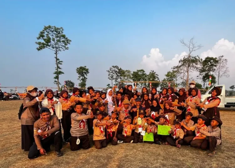 SDN Gunungsangiang Raih Juara Utama Putra dan Harapan II Putri pada Jambore Ranting Cibugel 2026 5 1000256958 rd