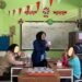 Pengenalan Huruf Vokal melalui Media Kartu Huruf dan Papan Pasir di Kelas 4C SLB Negeri Pembina Yogyakarta 17 Potret kegiatan pembelajaran menggunakan media papan pasir dan kartu huruf di Kelas 4C SLB Negeri Pembina Yogyakarta