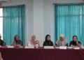 "Kohati Bersuara" Strategi Komunikasi dan Negosiasi dalam Forum Organisasi. 27 KOHATI HMI Cabang Palembang Mengikuti Latihan Khusus Kohati, "mendengarkan materi"