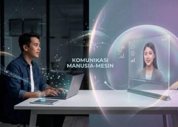 Komunikasi manusia dan mesin AI
