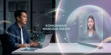 Komunikasi manusia dan mesin AI