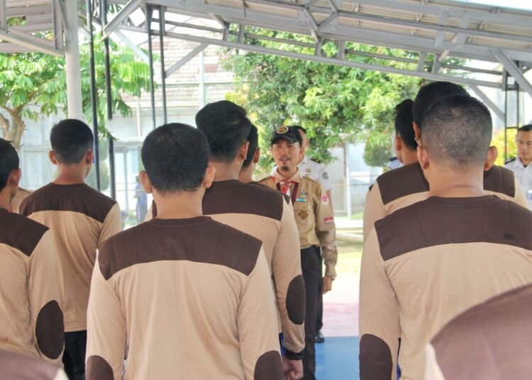 Lapas Bengkulu, Warga Binaan, Pembinaan Kepribadian, Pramuka, Kepramukaan, Kwarcab 0704, Bengkulu, Pemasyarakatan, Pembinaan WBP, Kedisiplinan
