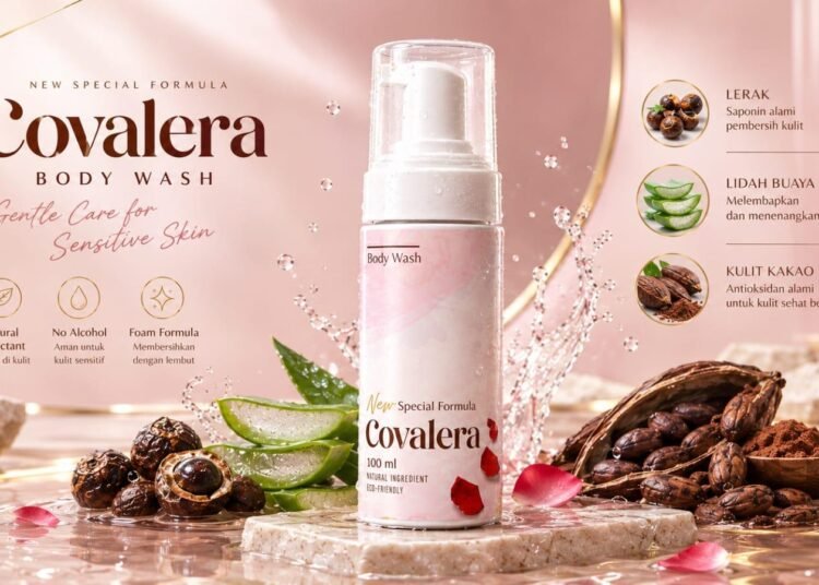 Inovasi Covalera, Tim PKM-K Unila Kembangkan Sabun Foam Ramah Lingkungan untuk Kulit Sensitif 6 Produk "Covalera", sabun foam untuk kulit sensitif