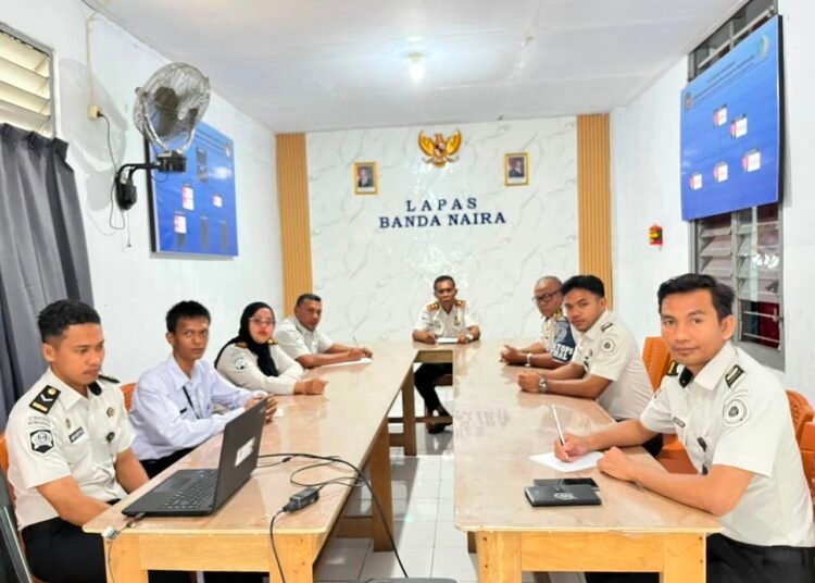 Perkuat Koordinasi dan Publikasi, Lapas Bandanaira Ikuti Pengarahan dan Sosialisasi Kehumasan 5 WhatsApp Image 2026 09 14 at 08.51.27