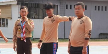 Lapas Bengkulu, Pramuka WBP, Warga Binaan, Pembinaan Kepribadian, Peraturan Baris Berbaris, PBB, Kegiatan Pramuka, Disiplin Warga Binaan