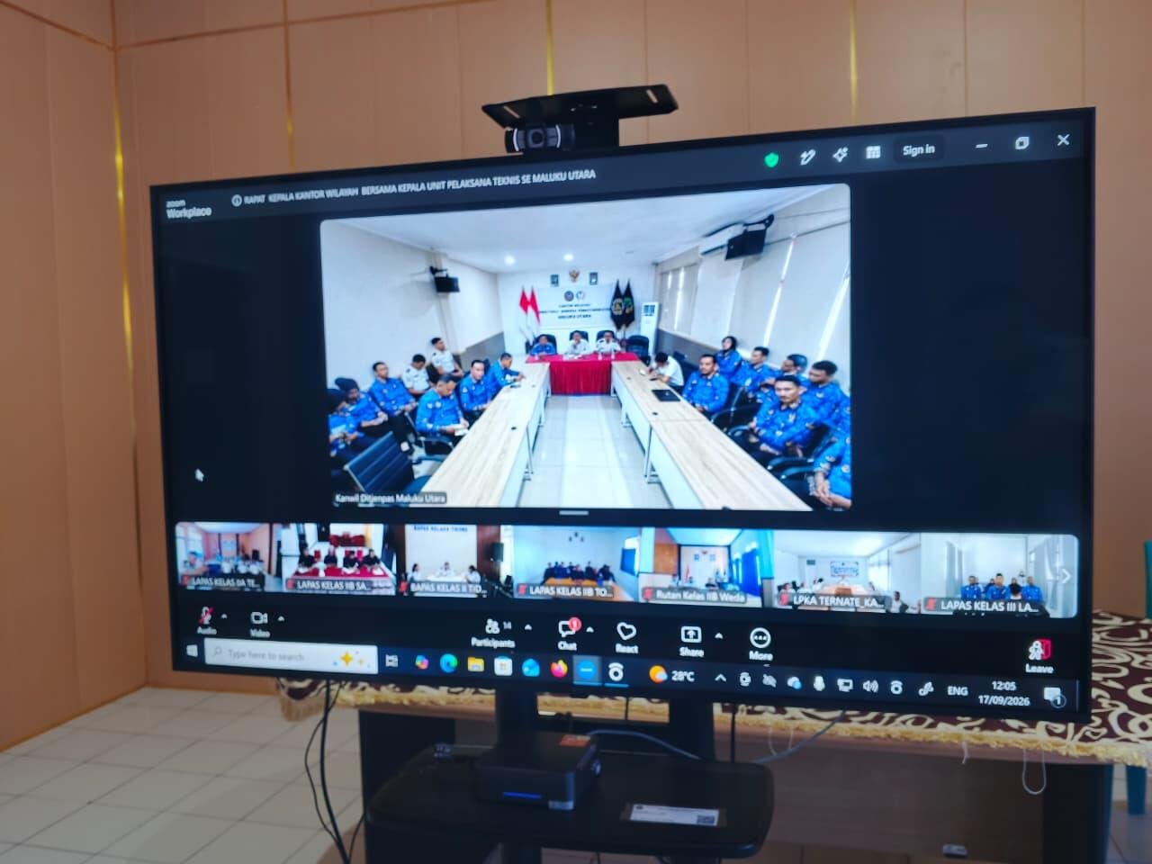 Kalapas Ternate Ikuti Rapat Arahan Kakanwil Ditjen PAS Maluku Utara 7 WhatsApp Image 2026 09 17 at 12.24.55 1