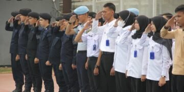 Lapas Bengkulu, Hari Kesadaran Nasional, upacara Hari Kesadaran Nasional, WBP, warga binaan, pembinaan kepribadian, pembinaan kepramukaan, Pramuka WBP