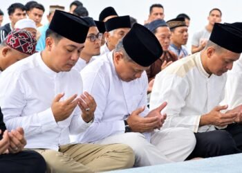 Lapas Bengkulu, Salat Istisqa, doa bersama, kemarau Bengkulu, hujan Bengkulu, musim kemarau, kekeringan, BMKG Bengkulu, El Nino