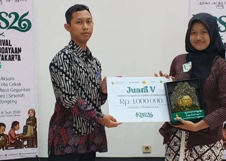 Wakili Kota Yogyakarta di Tingkat DIY, Jacinda MAN 1 Yogyakarta Raih Juara Harapan 2 Geguritan 6 WhatsApp Image 2026 09 21 at 10.48.11 PM
