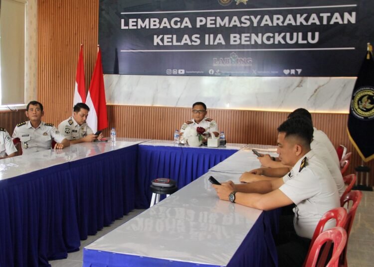 Rakor Imigrasi dan Pemasyarakatan 2026 Dibuka, Lapas Bengkulu Ikuti Secara Daring 5 Lapas Bengkulu, Lapas Kelas IIA Bengkulu, Kementerian Imigrasi dan Pemasyarakatan, Rakor Kementerian Imipas 2026, Rapat Koordinasi 2026, Pemasyarakatan
