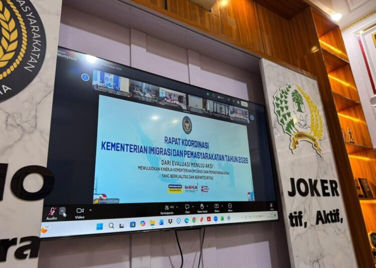 Lapas Mojokerto Ikuti Rakor Kemenimipas Secara Virtual 5 WhatsApp Image 2026 09 22 at 07.11.23