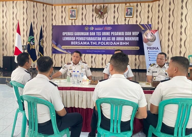 Rapat Internal Pejabat, Lapas Arga Makmur Perkuat Kinerja dan 15 Program Aksi 5 WhatsApp Image 2026 09 23 at 13.57.39