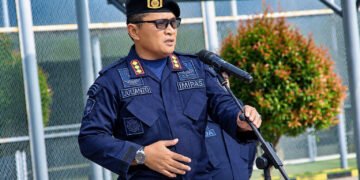 Lapas Bengkulu, Lembaga Pemasyarakatan, Apel Pekan Disiplin, Disiplin Pegawai, Pemasyarakatan, Kementerian Imigrasi dan Pemasyarakatan, Bengkulu, Julianto Budhi Prasetyono