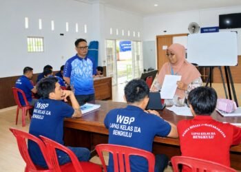 Lapas Bengkulu, warga binaan, pendidikan warga binaan, pendidikan kesetaraan, Paket A, Paket B, Paket C, PKBM Songo Langit