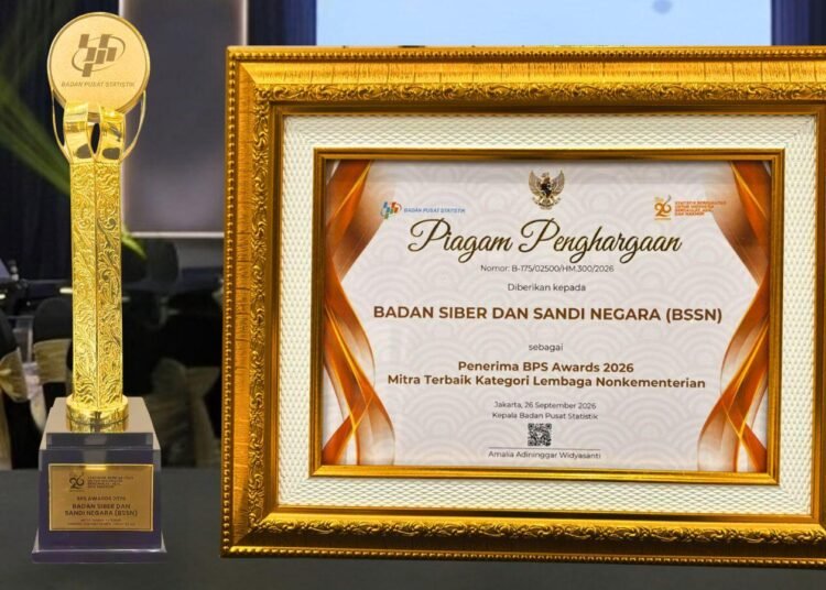 Badan Siber dan Sandi Negara Ukir Prestasi di HSN 2026, Kontribusi Amankan Data Nasional Diganjar Penghargaan 7 WhatsApp Image 2026 09 27 at 11.20.56