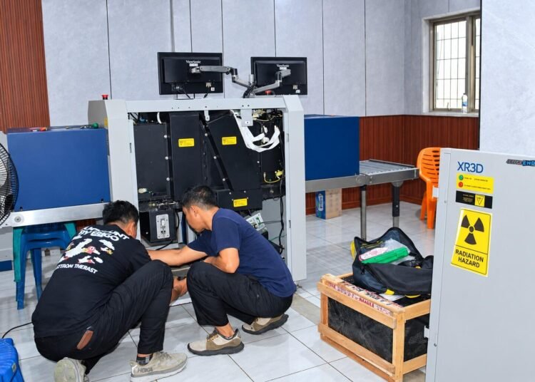 Perkuat Keamanan, Lapas Bengkulu Lanjutkan Perbaikan Mesin X-Ray 5 Lapas Bengkulu, Lapas Kelas IIA Bengkulu, Pemasyarakatan, keamanan Lapas, mesin X-Ray, X-Ray Lapas, barang terlarang, pencegahan narkoba