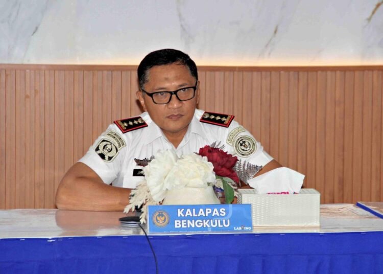 Dirjenpas Mashudi Beri Penguatan, Lapas Bengkulu Fokus Benahi Tata Kelola 5 Lapas Bengkulu, Pemasyarakatan, Dirjenpas Mashudi, Julianto Budhi Prasetyono, Kementerian Imigrasi dan Pemasyarakatan